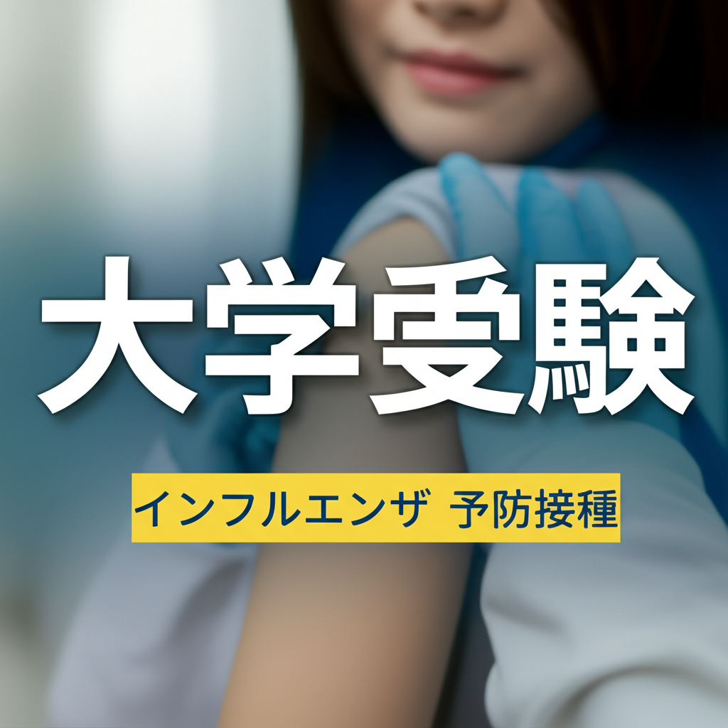 大学受験のインフルエンザ予防接種はいつ受ける？最適な時期と効果的な対策法を徹底解説
