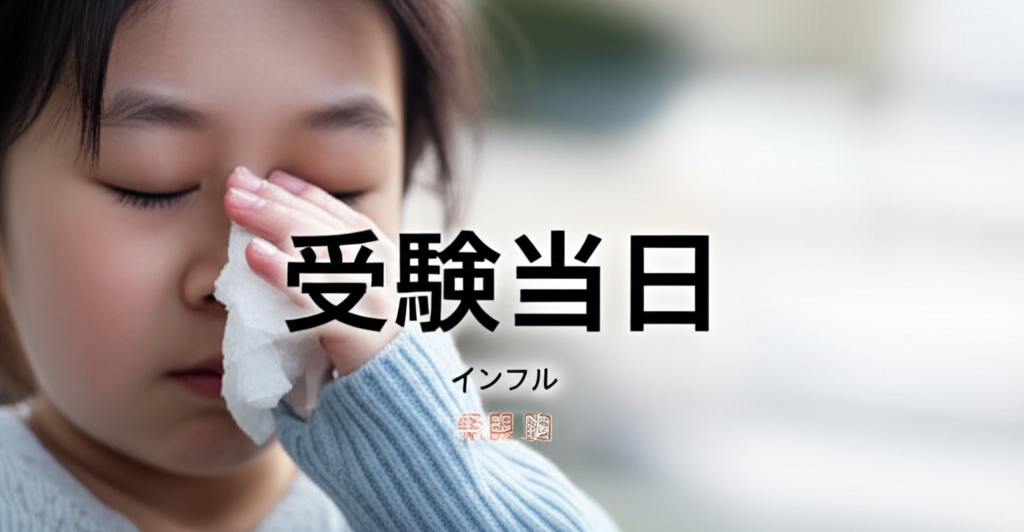 受験当日のインフルで受験失敗？実体験から学ぶ緊急対策法